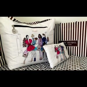 New Henri Bendel Izak girls. Pouch and tote